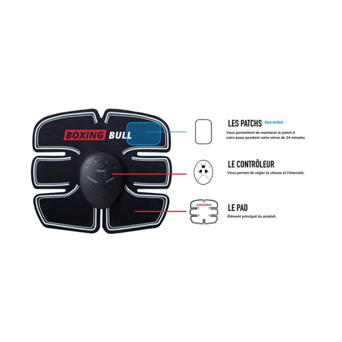 Boxing Bull® - Abdos Trainer | Electro-Stimulation - BOXING BULL